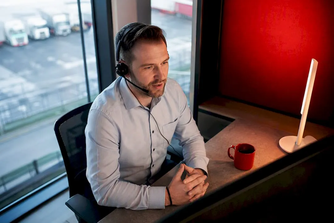 Recruiter conducting a transport screening call
