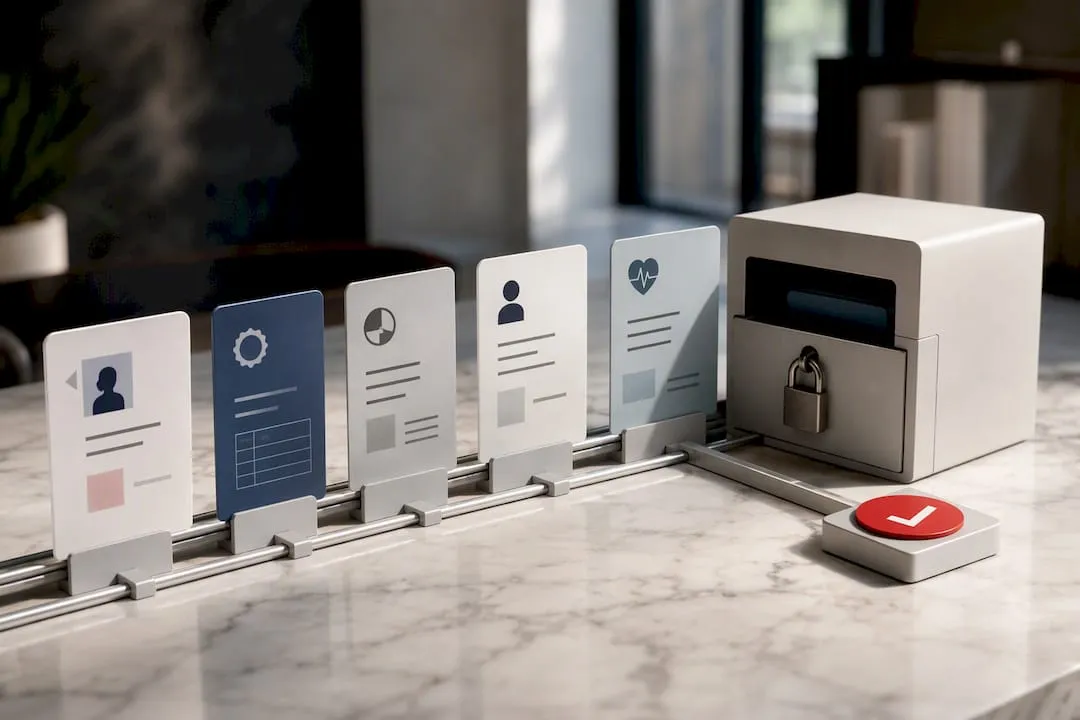 Five driver hiring checks entering secure archive